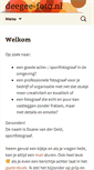 Mobile Screenshot of deegee-foto.nl